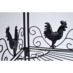 Étagère autoportante noire Marie