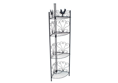 Étagère autoportante noire Marie