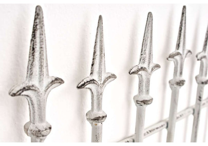 Reja De Metal Elisa Para Trepadoras Blanco antiguo