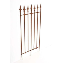 Reja De Metal Elisa Para Trepadoras Marrón antiguo