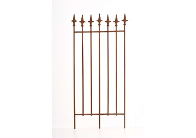 Reja De Metal Elisa Para Trepadoras Marrón antiguo