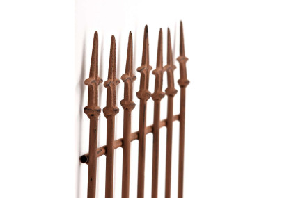 Reja De Metal Elisa Para Trepadoras Marrón antiguo