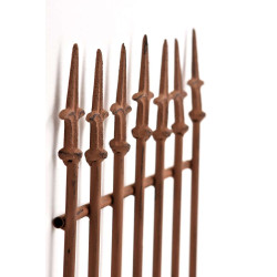 Griglia per Piante Rampicanti Elisa in Metallo antico marrone