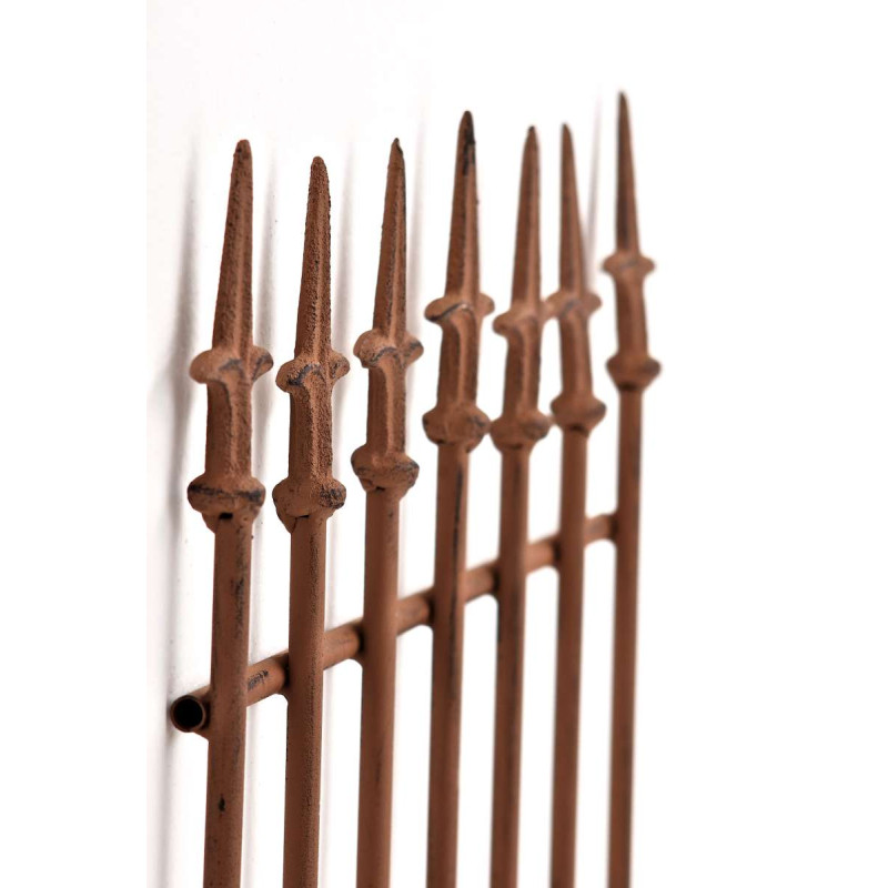 Griglia per Piante Rampicanti Elisa in Metallo antico marrone