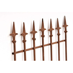 Treillis brun antique Elisa