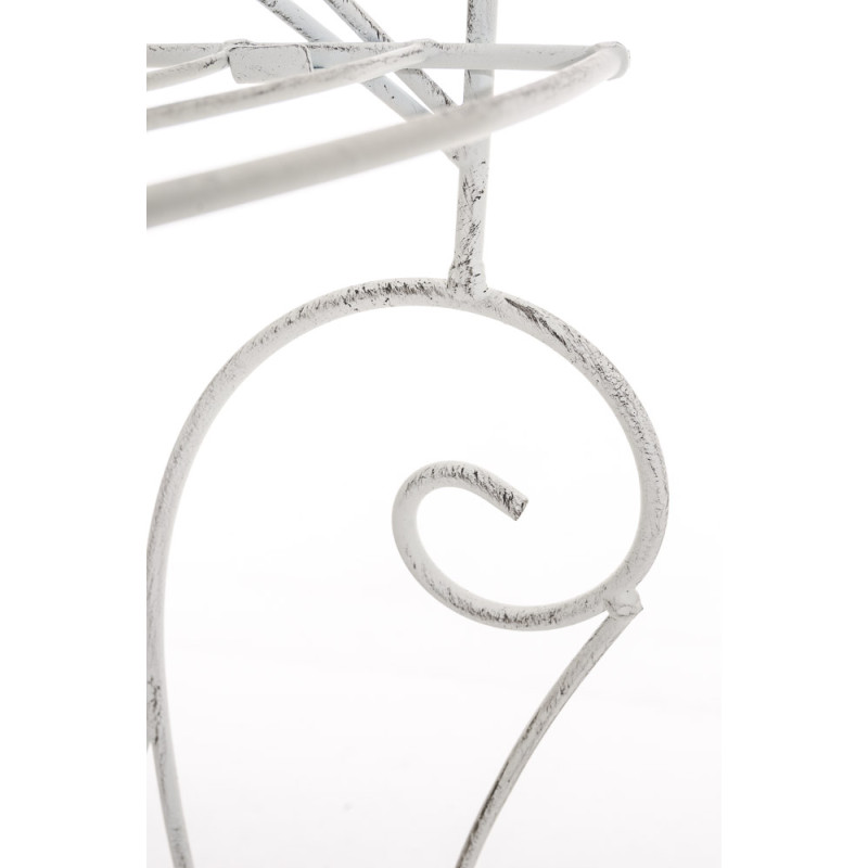 Étagère autoportante Irma blanc antique