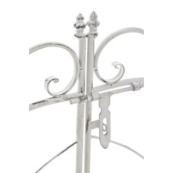 Arco per Rampicanti Grenada con Cancello bianco antico