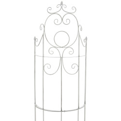 Treillis lavande blanc antique