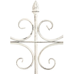 Treillis lilas blanc antique