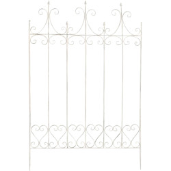 Espaldera Flieder 130 x 100 cm Blanco antiguo