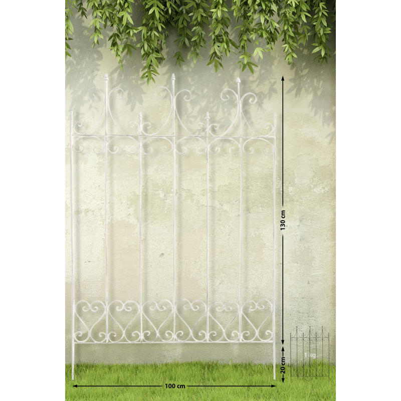 Treillis lilas blanc antique