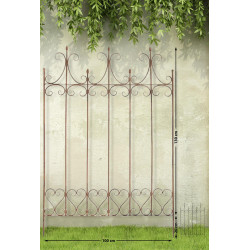 Traliccio Flieder 130 x 100 cm antico marrone