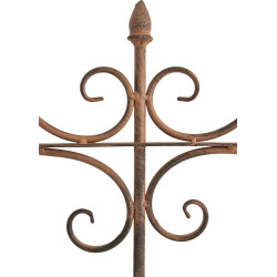 Espaldera Flieder 130 x 100 cm Marrón antiguo