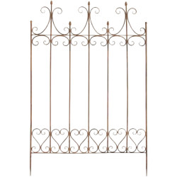 Espaldera Flieder 130 x 100 cm Marrón antiguo