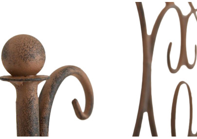 Treillis brun antique Paula