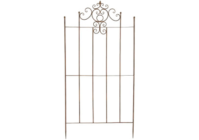 Treillis brun antique Paula