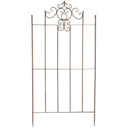 Treillis brun antique Paula