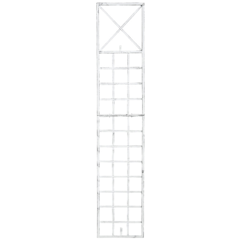 Treillis blanc antique Trigo