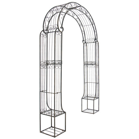 Arche de la rose en bronze d'Alessia