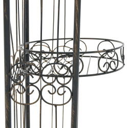 Arche de la rose en bronze d'Alessia