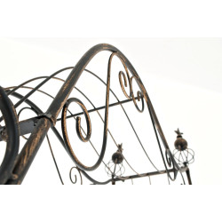 Arc de rose Aurora bronze