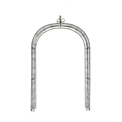 Arc de rose Bronze solaire