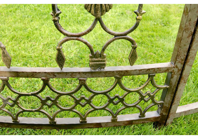 Pavillon de luxe, style romantique, rond, 350 cm, bronze