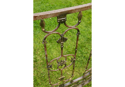 Pavillon de luxe, style romantique, rond, 350 cm, bronze