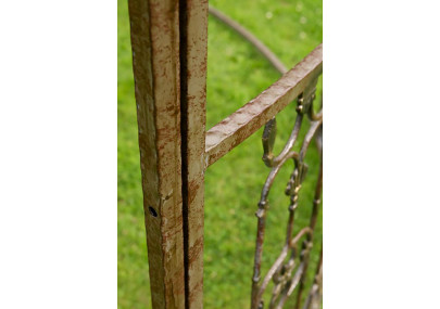 Pavillon de luxe, style romantique, rond, 350 cm, bronze