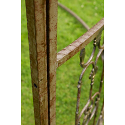 Pavillon de luxe, style romantique, rond, 350 cm, bronze