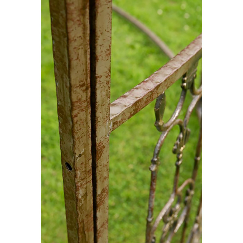 Pavillon de luxe, style romantique, rond, 350 cm, bronze