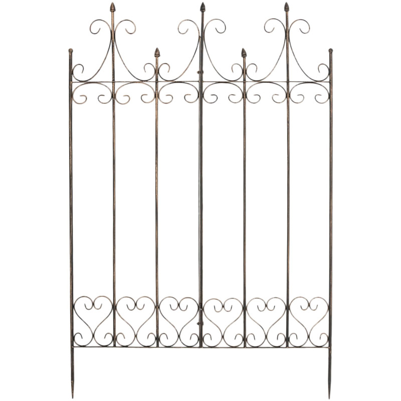 Espaldera Flieder 130 x 100 cm Bronce