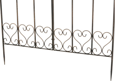 treillis de bronze lilas