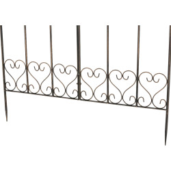 Espaldera Flieder 130 x 100 cm Bronce