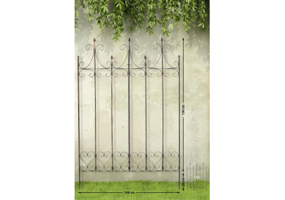 Espaldera Flieder 130 x 100 cm Bronce