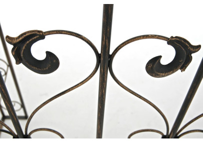 Arco de Jardín con Puerta Sina Bronce