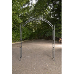 Arco Da Giardino Flexi In Metallo nero
