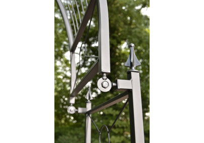 Arc de rose noire flexible