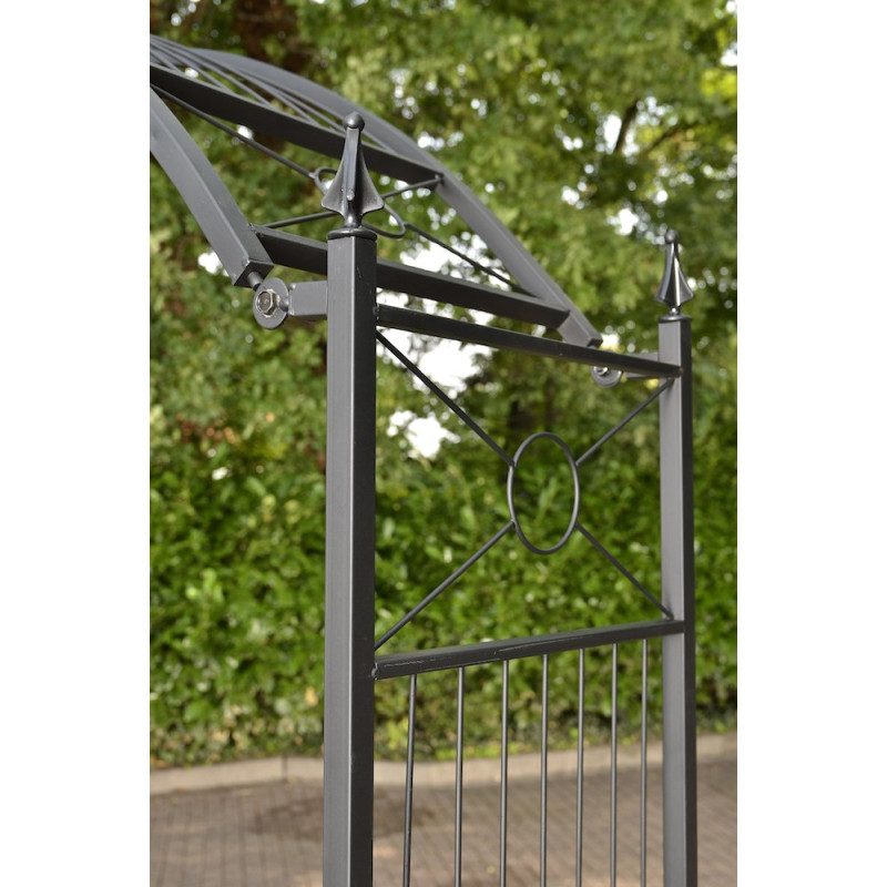 Arco Da Giardino Flexi In Metallo nero