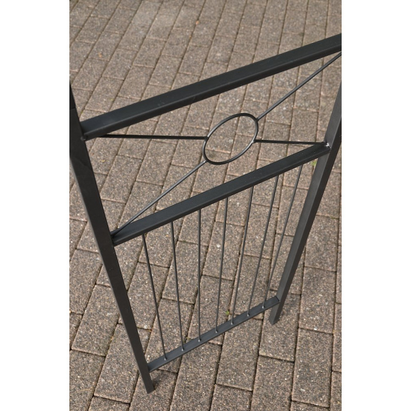 Arco Da Giardino Flexi In Metallo nero