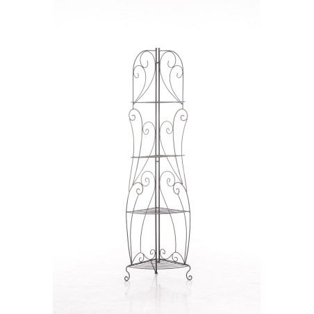 Étagère autoportante Irma en bronze