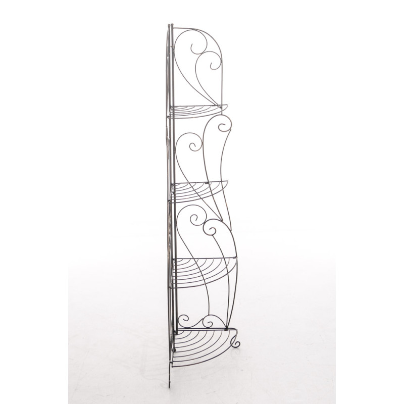 Scaffale Angolare IRMA in Metallo bronzo