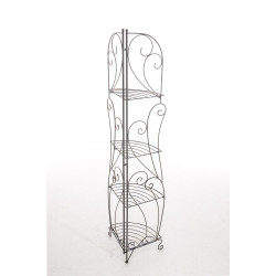 Scaffale Angolare IRMA in Metallo bronzo