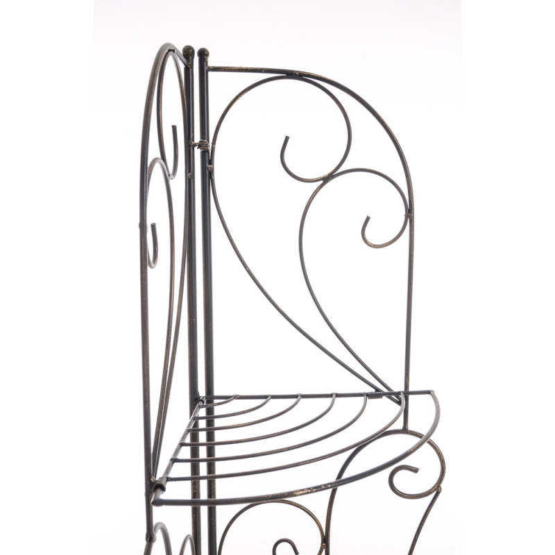 Étagère autoportante Irma en bronze