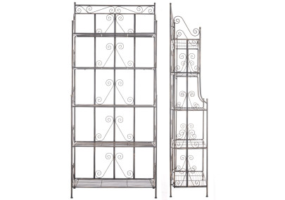 Estantería Decorativa de Hierro Ciara Bronce