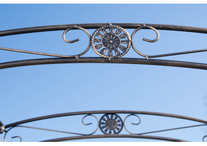 Arco de Jardín con Puerta Melissa Bronce