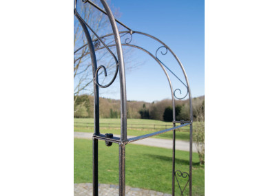 Arco de Jardín con Puerta Melissa Bronce