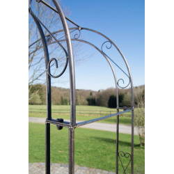 Arc de roses avec portail en bronze Melissa