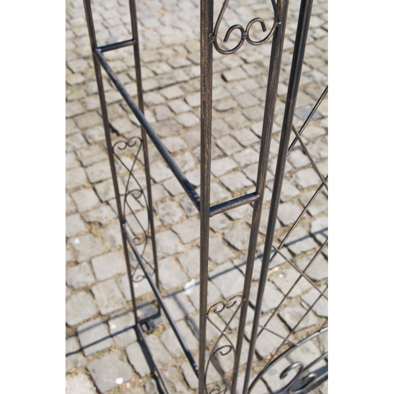 Arc de roses avec portail en bronze Melissa