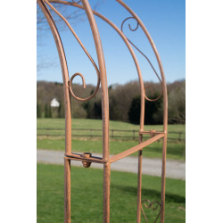 Arche de roses avec portail Melissa brun antique